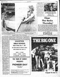 The Sidney Review Wed, July 31, 1974 (Page 3)