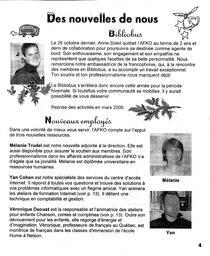   LA VOIX DES KOOTENAYS, 2005   , page 5