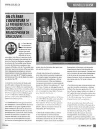   LE JOURNAL DU CSF, 2009   , page 3