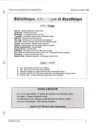   LE FRANCO-LIEN, 2006   , page 7
