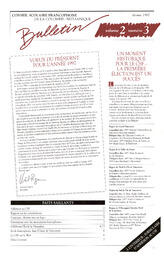   TRANSITION BULLETIN D'INFORMATION, 1997   , page 1
