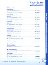   ANNUAIRE - FFCB, 2004   , page 65