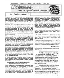   LE MOUSTIQUE PACIFIQUE, 2003   , page 3