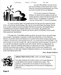   LE MOUSTIQUE PACIFIQUE, 2001   , page 6