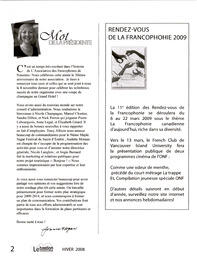   LE BASTION DE NANAIMO, 2008-2009   , page 3