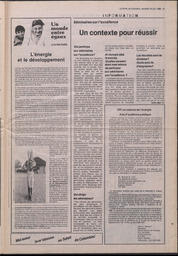 Le Soleil de Colombie, June 24, 1988, page 21