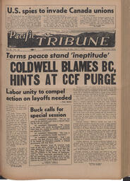   The Pacific Tribune - Friday, July 1, 1949   , page 1