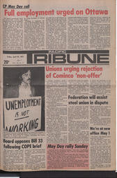  The Pacific Tribune - Friday, April 29, 1977   , page 1