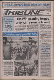   The Pacific Tribune - Monday, October 22, 1990   , page 1
