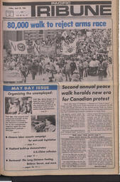  The Pacific Tribune - Friday, April 29, 1983   , page 1