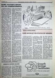   The Western Canadian Lumber Worker, Vol. XXXIX No. 9, Oct. 1971   , page 9
