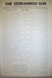 The Semiahmoo Sun, October 06, 1944 (Page 1)