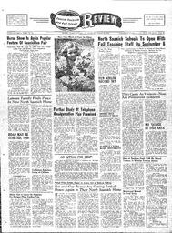 Saanich Peninsula And Gulf Islands Review Wed, August 24, 1949 (Page 1)
