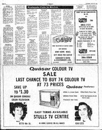 The Sidney Review Wed, March 27, 1974 (Page 10)