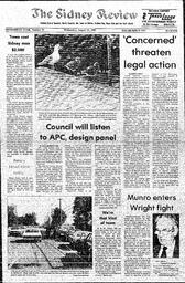 The Sidney Review Wed, August 11, 1982 (Page 1)