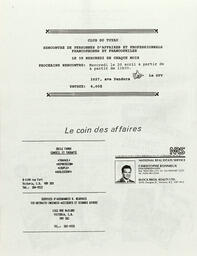   LE PHARE, 1988   , page 16
