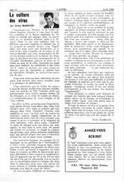   L'APPEL, LE MAGAZINE FRANCO-COLOMBIEN, 1966   , page 6