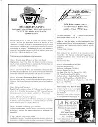   LE BASTION DE NANAIMO, 1998   , page 5