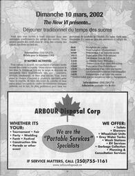   MAPLE SUGAR FESTIVAL DU SUCRE D'ÉRABLE, 2002   , page 17
