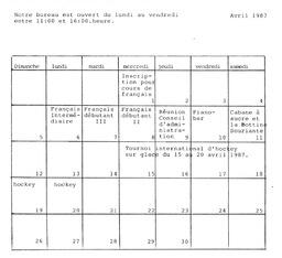   ENTRE NOUS, 1987   , page 7