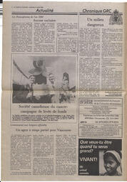 Le Soleil de Colombie, April 17, 1987, page 2