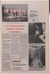 Le Soleil de Colombie, May 4, 1990, page 1