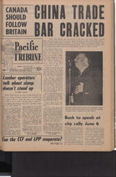   The Pacific Tribune - Friday, May 31, 1957   , page 1