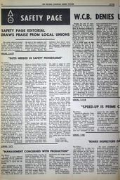   The Western Canadian Lumber Worker, Vol. XXXVI, No. 7, 1st Issue Apr. 1968   , page 6