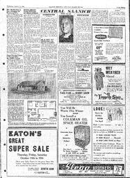 Saanich Peninsula And Gulf Islands Review Wed, October 17, 1956 (Page 3)