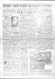 Saanich Peninsula And Gulf Islands Review Thu, March 20, 1930 (Page 1)