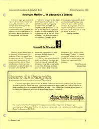   LE FRANCO-LIEN, 2006   , page 3