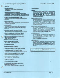   LE FRANCO-LIEN, 2005   , page 7