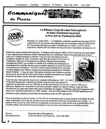   LE MOUSTIQUE PACIFIQUE, 2003   , page 4
