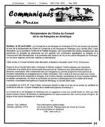   LE MOUSTIQUE PACIFIQUE, 2003   , page 21