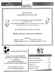   LE BASTION DE NANAIMO, 2002   , page 3