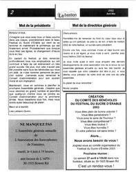   LE BASTION DE NANAIMO, 2002   , page 3