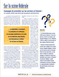   RAPPORT ANNUEL - FFCB, 2001-2002   , page 3