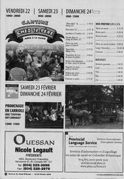   MAPLE SUGAR FESTIVAL DU SUCRE D'ÉRABLE, 2008   , page 26