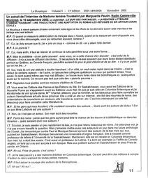   LE MOUSTIQUE PACIFIQUE, 2002   , page 11
