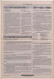 Le Soleil de Colombie, August 2, 1991, page 10