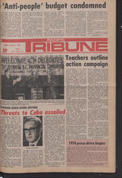   The Pacific Tribune - Friday, April 2, 1976   , page 1