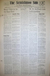 The Semiahmoo Sun and White Rock Weekly, March 09, 1950 (Page 1)