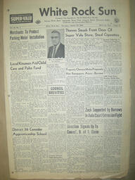 The White Rock Sun, January 23, 1958 (Page 1)