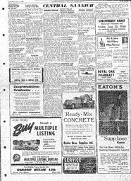 Saanich Peninsula And Gulf Islands Review Wed, June 18, 1958 (Page 3)