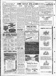Saanich Peninsula And Gulf Islands Review Wed, December 4, 1957 (Page 8)