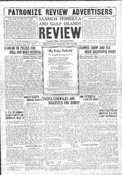 Saanich Peninsula And Gulf Islands Review Thu, April 14, 1927 (Page 1)