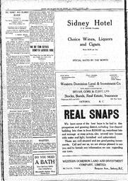 Sidney And Islands Review Fri, August 1, 1913 (Page 4)