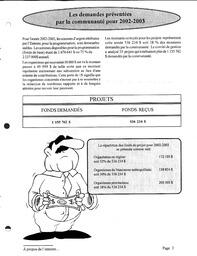   À PROPOS DE L'ENTENTE - FFCB, 2012   , page 3