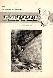   L'APPEL, LE MAGAZINE FRANCO-COLOMBIEN, 1965   , page 1