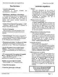   LE FRANCO-LIEN, 2005   , page 8